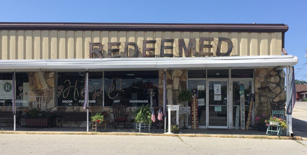 Redeemed front of store